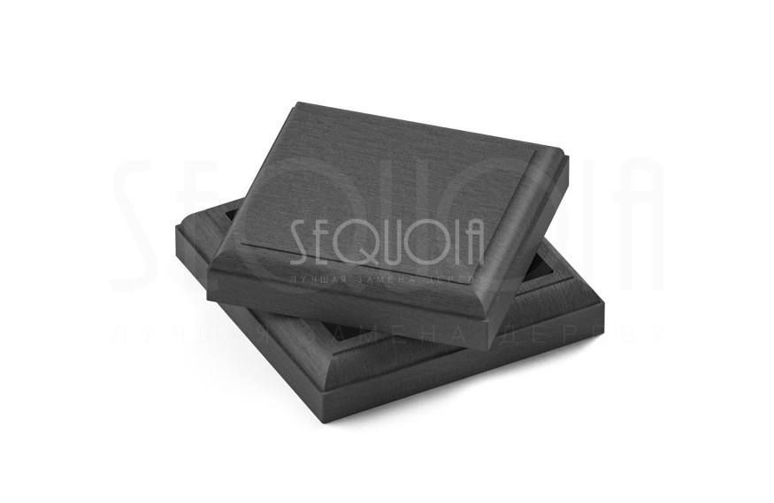 Комплект крышки и юбки для столба SEQUOIA GRAY купить в Ростове