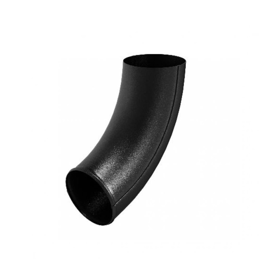 Сливное колено Aquasystem, RAL 9005 Черное 125/90 купить в Ростове