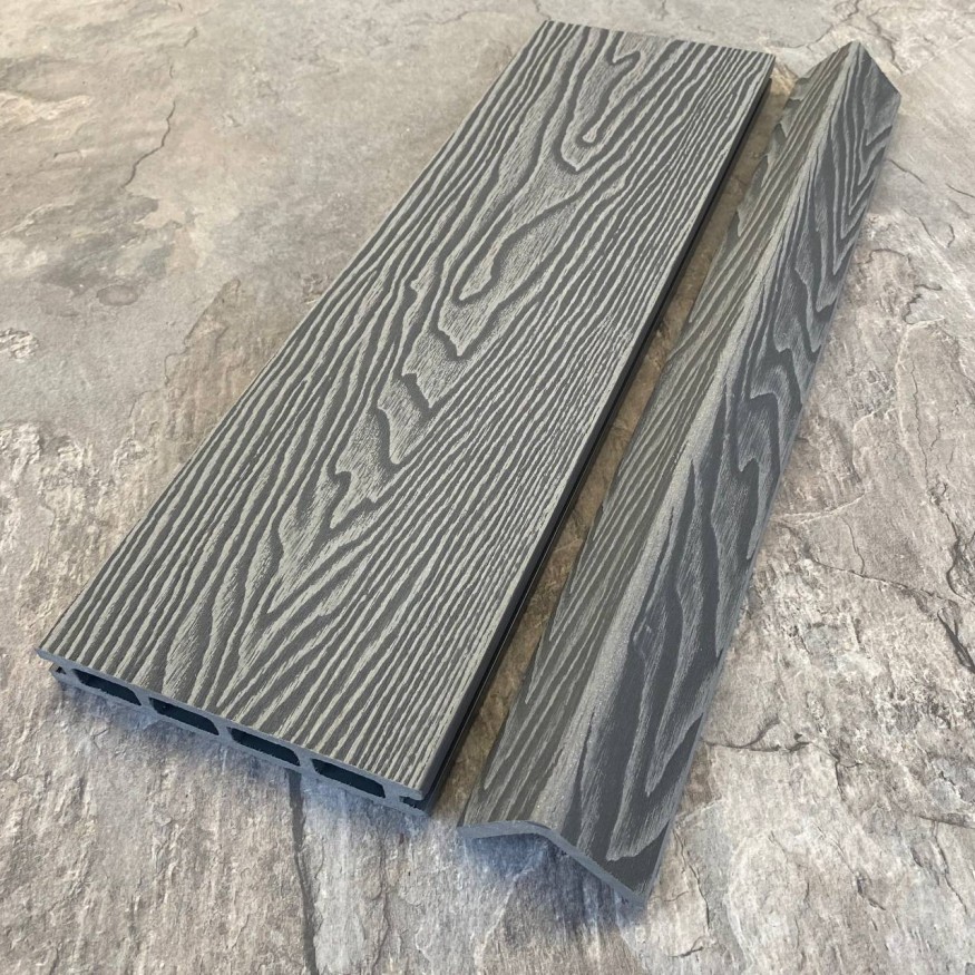 Террасная доска ДПК EasyDecking, Wood-X, Серый купить в Ростове