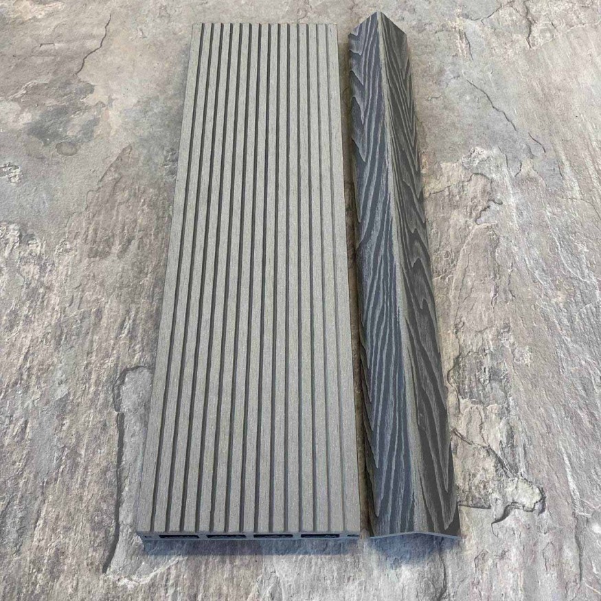 Террасная доска ДПК EasyDecking, Wood-X, Серый купить в Ростове