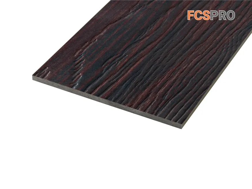 Фиброцементная панель FCSPRO Decor Wood Обожженное дерево купить в Ростове
