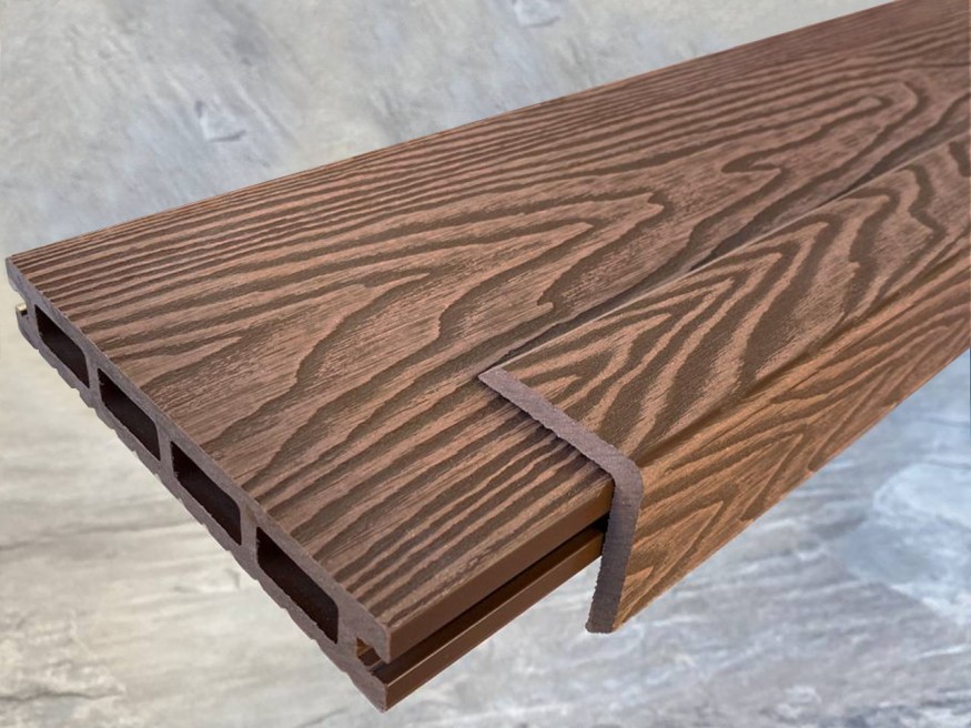 Террасная доска ДПК EasyDecking, Wood-X, Коричневый купить в Ростове