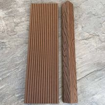 Террасная доска ДПК EasyDecking, Wood-X, Коричневый