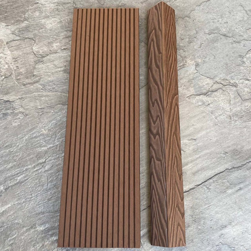 Террасная доска ДПК EasyDecking, Wood-X, Коричневый купить в Ростове