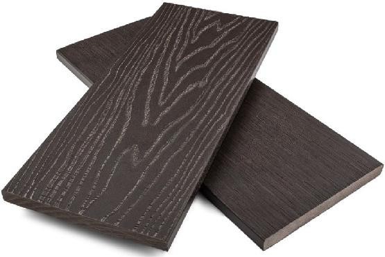 Полнотелая заборная доска ДПК NanoWood цвета Венге купить в Ростове