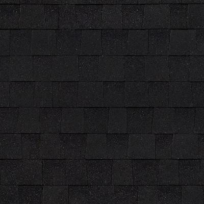 Двухслойная ламинированная черепица Shinglas, Фазенда, Черный цвет. купить в Ростове