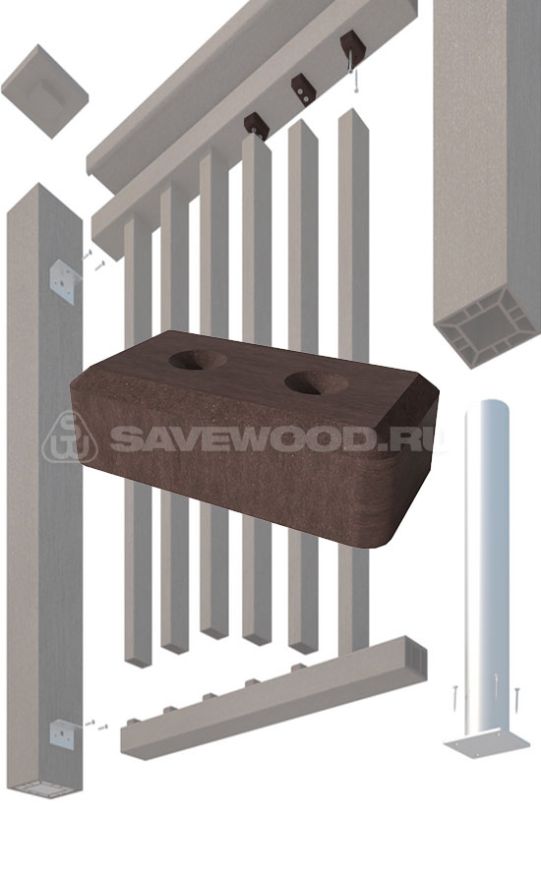 Крепление балясины Savewood купить в Ростове