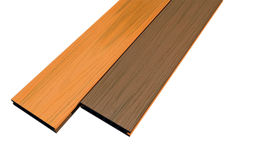 Teak / Latte | Двухсторонняя террасная доска WOODVEX Dual купить в Ростове