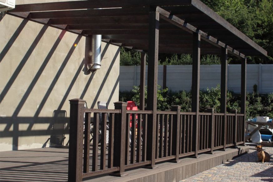 Комплект ограждения Holzhof Венге купить в Ростове