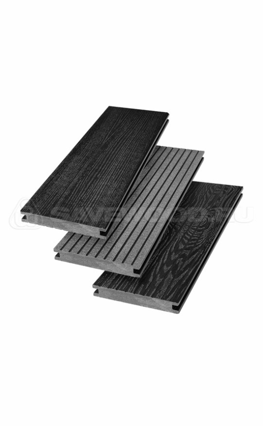 Террасная доска ДПК SaveWood, SW Fraxinus (R), Черный купить в Ростове