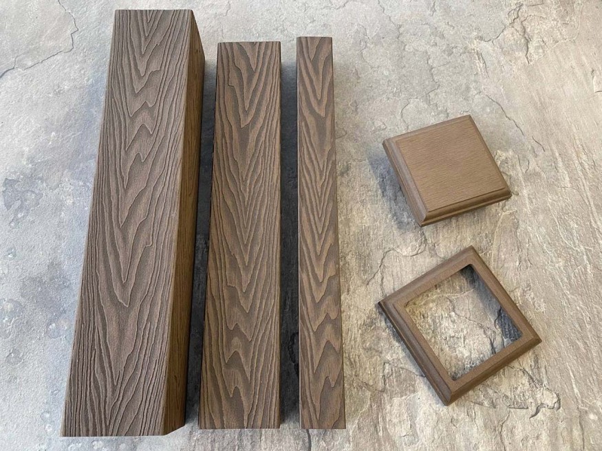 Столб для ограждения из ДПК EasyDecking, Wood-X, Венге купить в Ростове