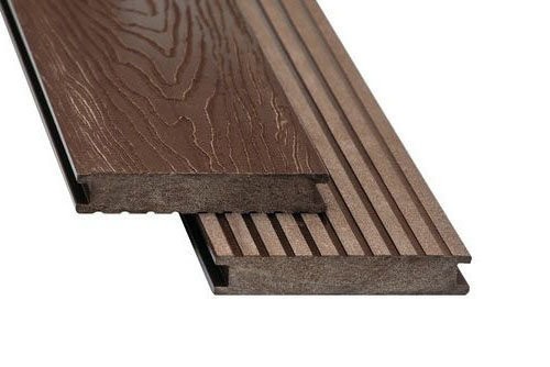 Террасная доска ECODECKING Premium из ДПК, цвет Коричневый купить в Ростове