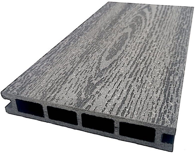 Террасная доска NanoWood «Эко Классик» Антрацитовый цвет купить в Ростове