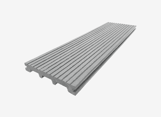 Террасная доска из ДПК RusDecking Unodeck Titanio - Цвет Серый купить в Ростове