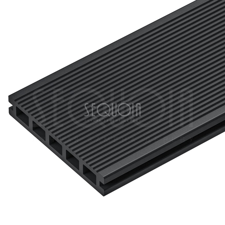 Доска террасная ДПК 3D SEQUOIA Evolution WOOD BLACK купить в Ростове