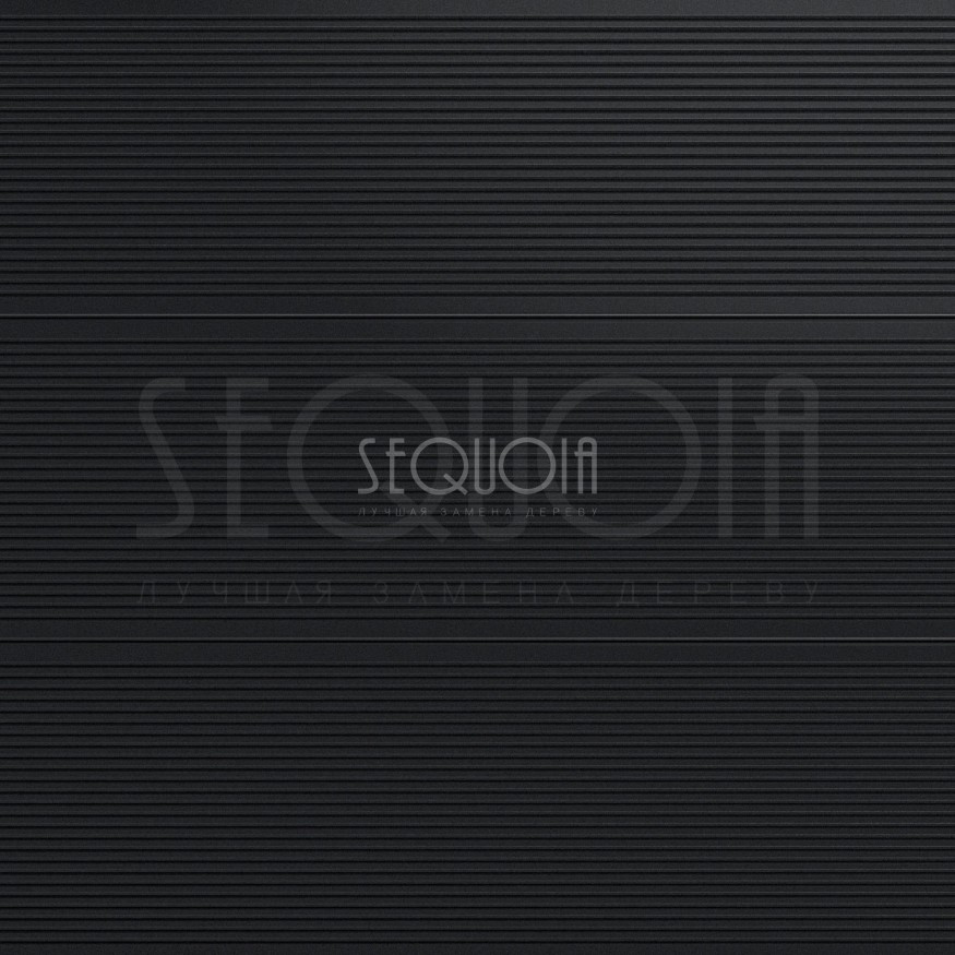 Доска террасная ДПК 3D SEQUOIA Evolution WOOD BLACK купить в Ростове