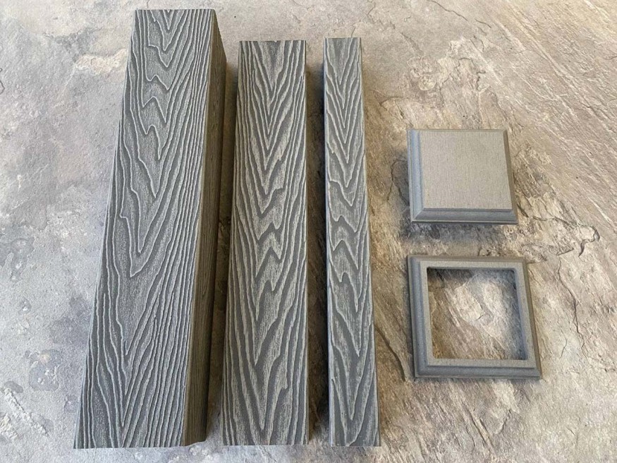 Перила для ограждений из ДПК EasyDecking, Wood-X, Серый купить в Ростове
