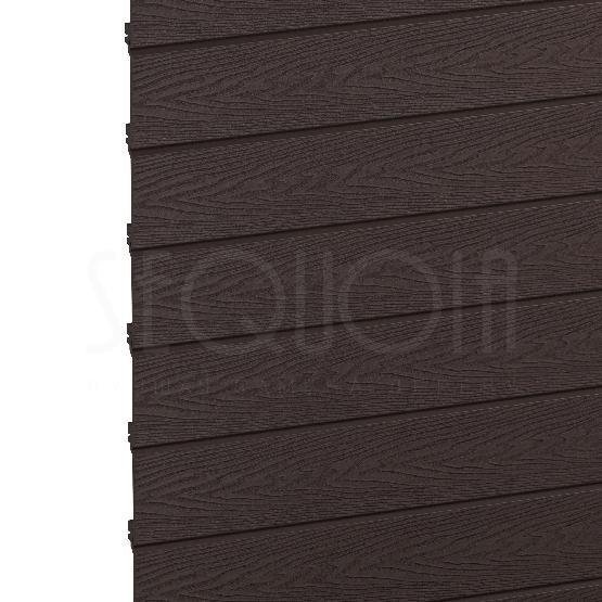 Доска фасадная ДПК 3D SEQUOIA Evolution WOOD BROWN купить в Ростове