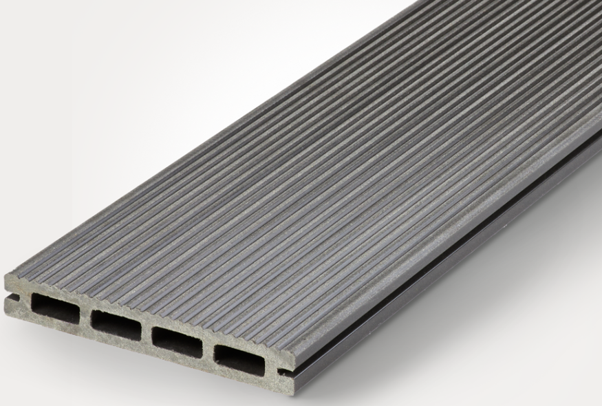 Террасная доска NanoWood «Lite» ECO в сером цвете купить в Ростове