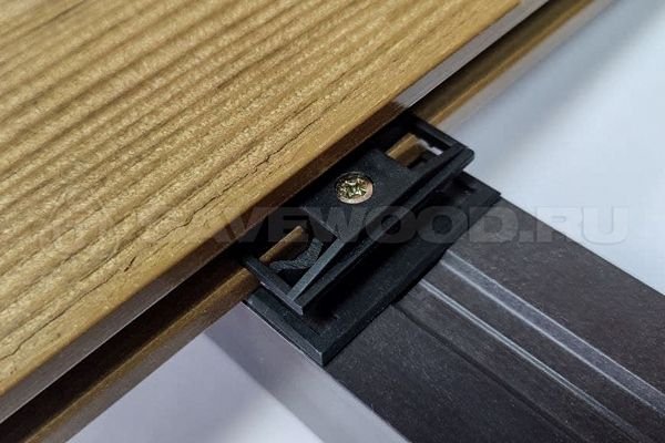 Кляммер для террасной доски пластиковый Savewood купить в Ростове