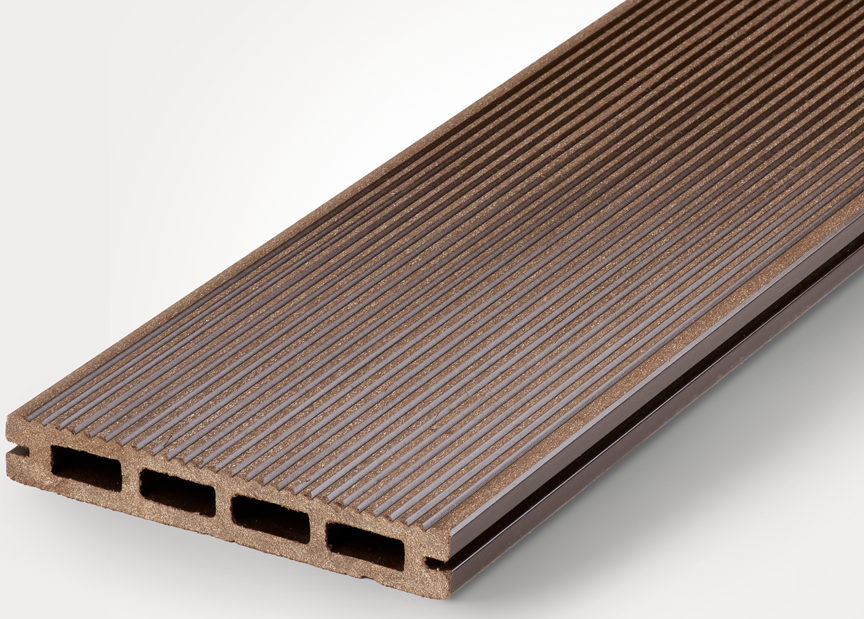 Террасная доска NanoWood «Lite» ECO в шоколадном цвете. купить в Ростове