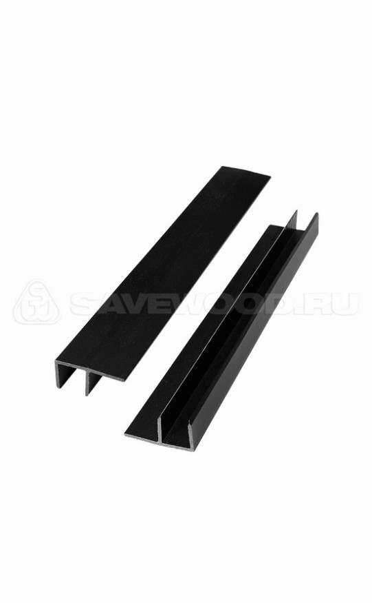 F-профиль ДПК Savewood, Черный купить в Ростове