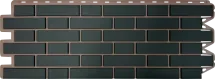 Фасадная панель Альта-Профиль, Клинкерный кирпич, Графит
