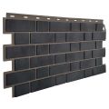 Фасадная панель FineBer, Кирпич облицовочный 3D, Мокрый асфальт купить в Ростове
