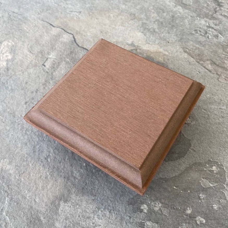 Крышка столба для ДПК ограждений EasyDecking, Wood-X, Коричневый купить в Ростове