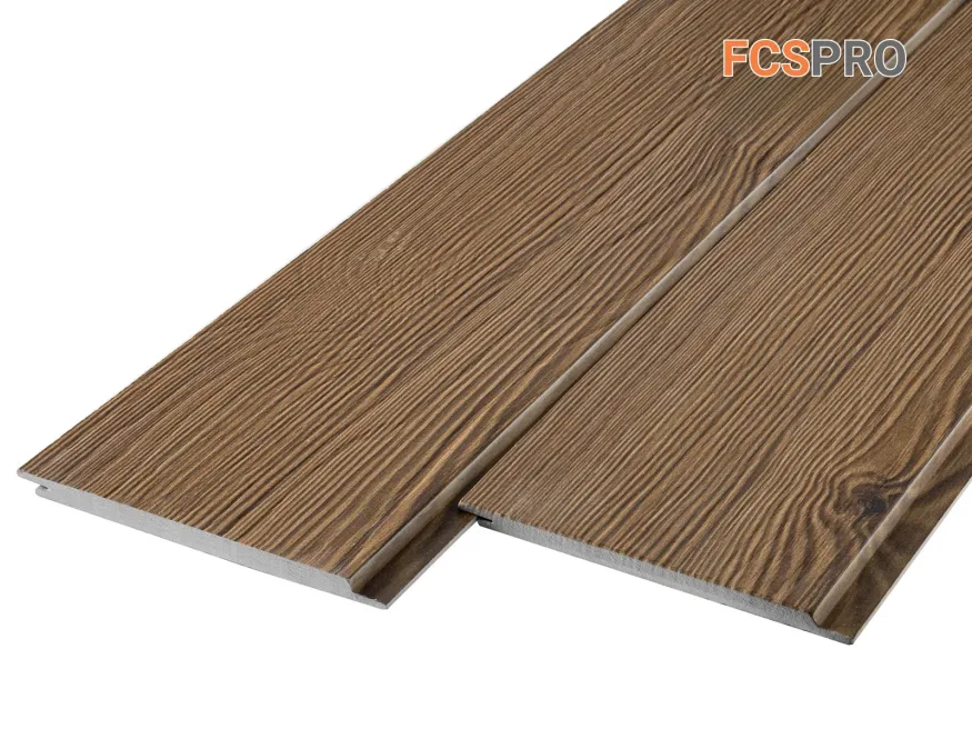 Фиброцементная панель FCSPRO Decor Wood Click Масляная лиственница купить в Ростове