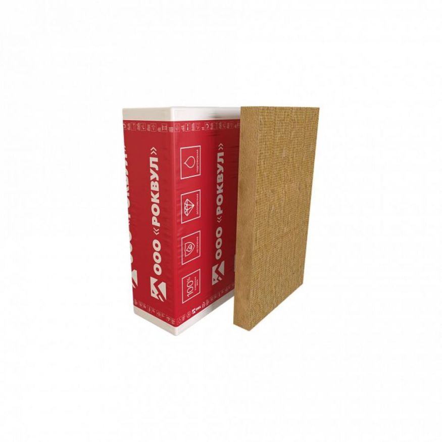 Утеплитель Rockwool РУФ БАТТС Н Оптима 50х600х1000.6шт.3.6м2.0.18м3 (32упак.палл) Rockwool купить в Ростове