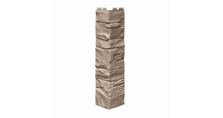 Угол наружный VOX Solid Stone Lazio светлая глина камень купить в Ростове