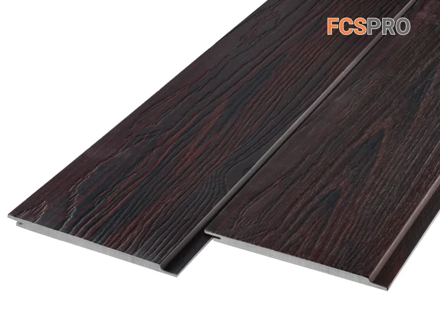 Фиброцементная панель FCSPRO Decor Wood Click Обожженное дерево купить в Ростове