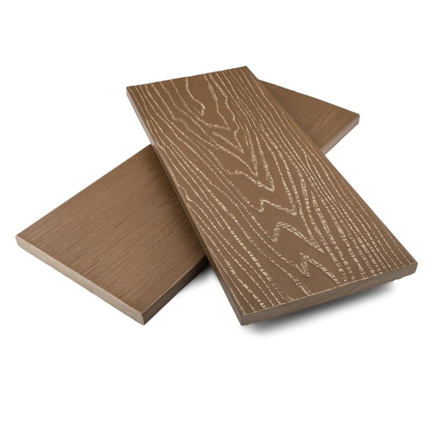 Заборная доска ДПК NanoWood Nature 3D сплошная Ореховая купить в Ростове
