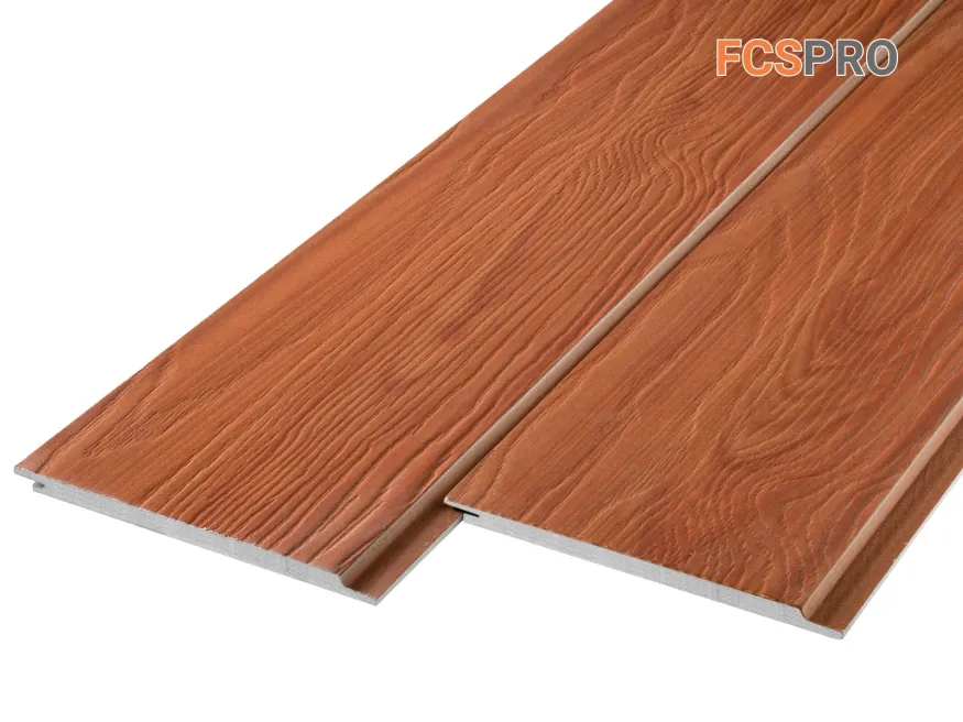 Фиброцементная панель FCSPRO Decor Wood Click Термо береза купить в Ростове
