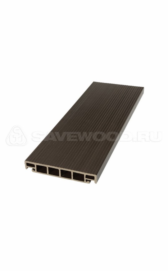 Террасная доска SaveWood, SW Salix, Темно-коричневый купить в Ростове