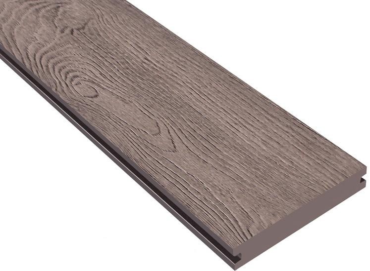 Террасная доска ДПК Outdoor 3D полнотелая NEVADA/CALIFORNIA BROWN коричневый микс. купить в Ростове