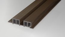 Реечная панель Woodwex, Lines, Milk Chocolate