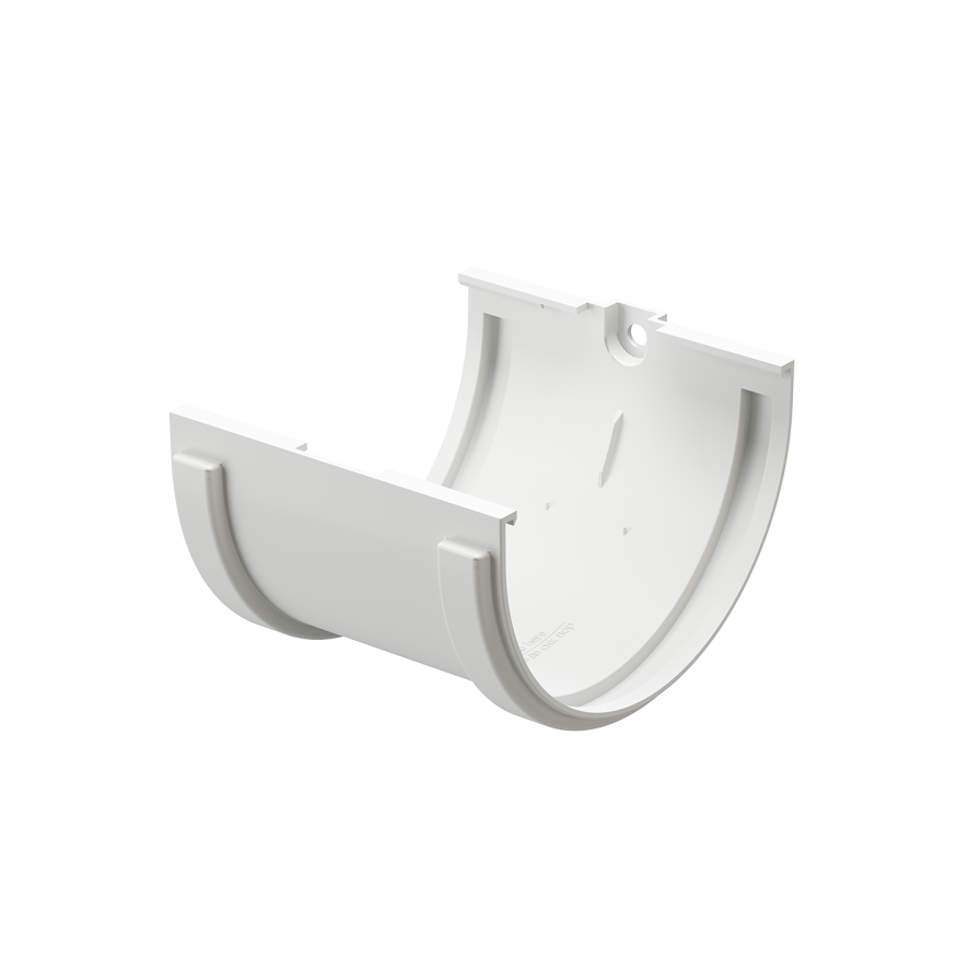 Соединитель для желобов Docke Standard, белый цвет. купить в Ростове