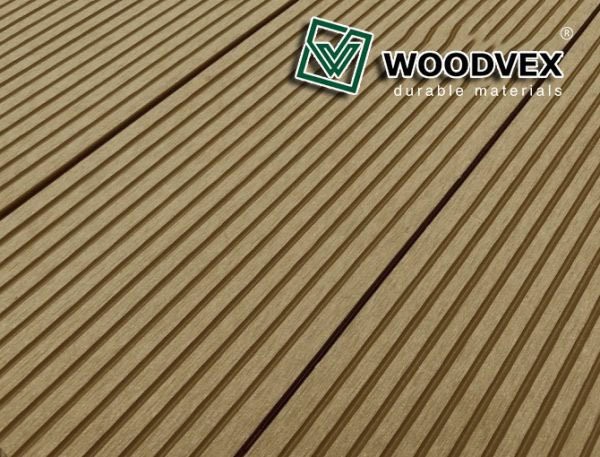Террасная доска WOODVEX Select из ДПК цвета Кофе купить в Ростове
