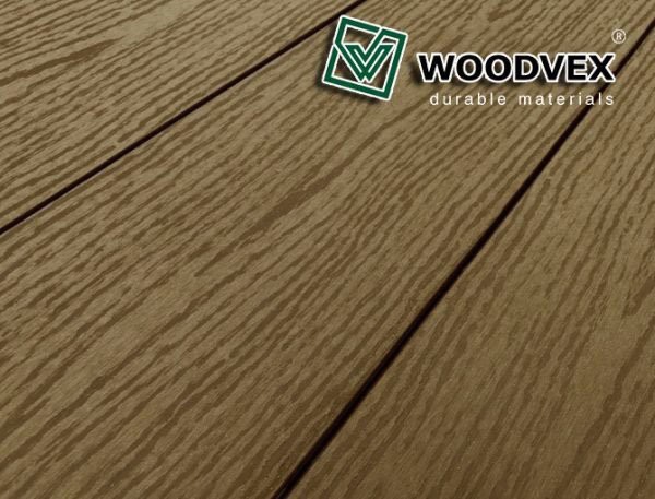Террасная доска WOODVEX Select из ДПК цвета Кофе купить в Ростове